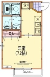 ルメール百草の物件間取画像